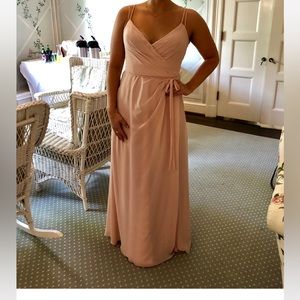 Blush Bridesdmaid Dress